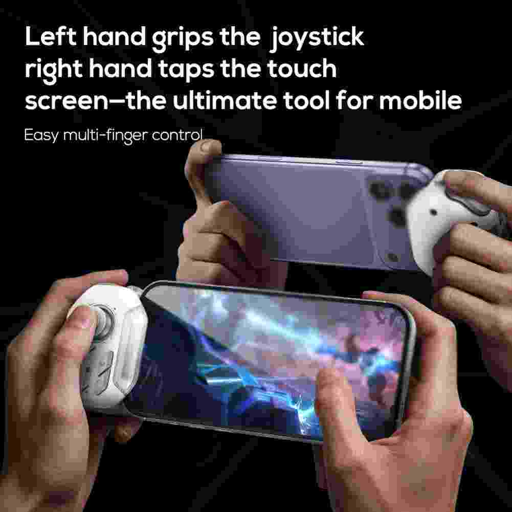 Gaming Accessories Bundle - MB07モバイルフォンゲーム用ジョイスティック、RGBカスタムキーとマクロ機能搭載、IOS/Android対応ワイヤレスゲームパッドコントローラー