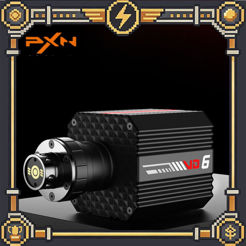 Gaming Accessories Driving - PXN VD6 ゲームステアリングホイール サーボダイレクトドライブ 6Nm ベースシミュレーター