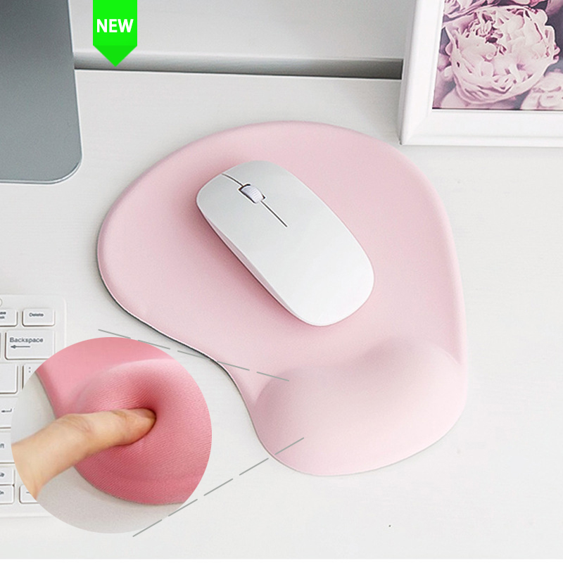 Gaming Accessories Bundle - かわいいリストガードシリカゲルサポートパッドは自由に移動できるオフィスガードマウスパッド人間工学に基づいたリストレストマウスパッド Pc ラップトップコンプ用