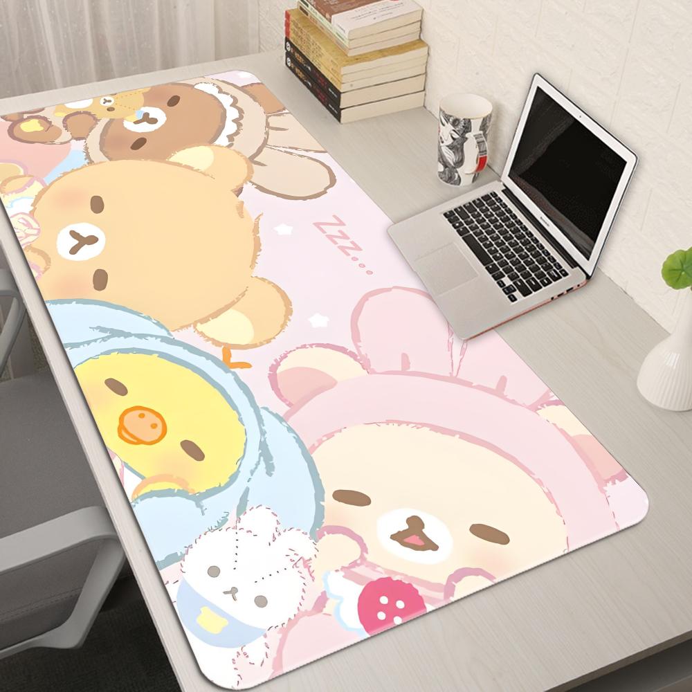 Gaming Accessories Bundle - XXLサイズ 漫画風 ピンク マウスパッド アニメ かわいい