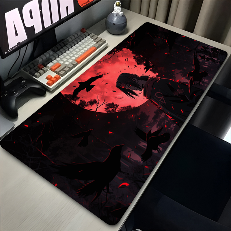 マウスパッド ゲーマー 大型 XXL うちはイタチ マダラ  - Gaming Accessories For Desk のレビューと価格