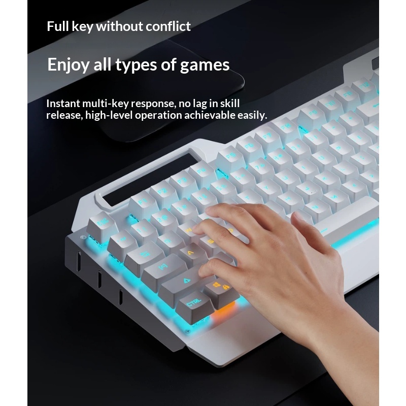 Eweadn Tk900 ワイヤレスゲーミングメカニカルキー - Gaming Accessories Combo のレビューと価格