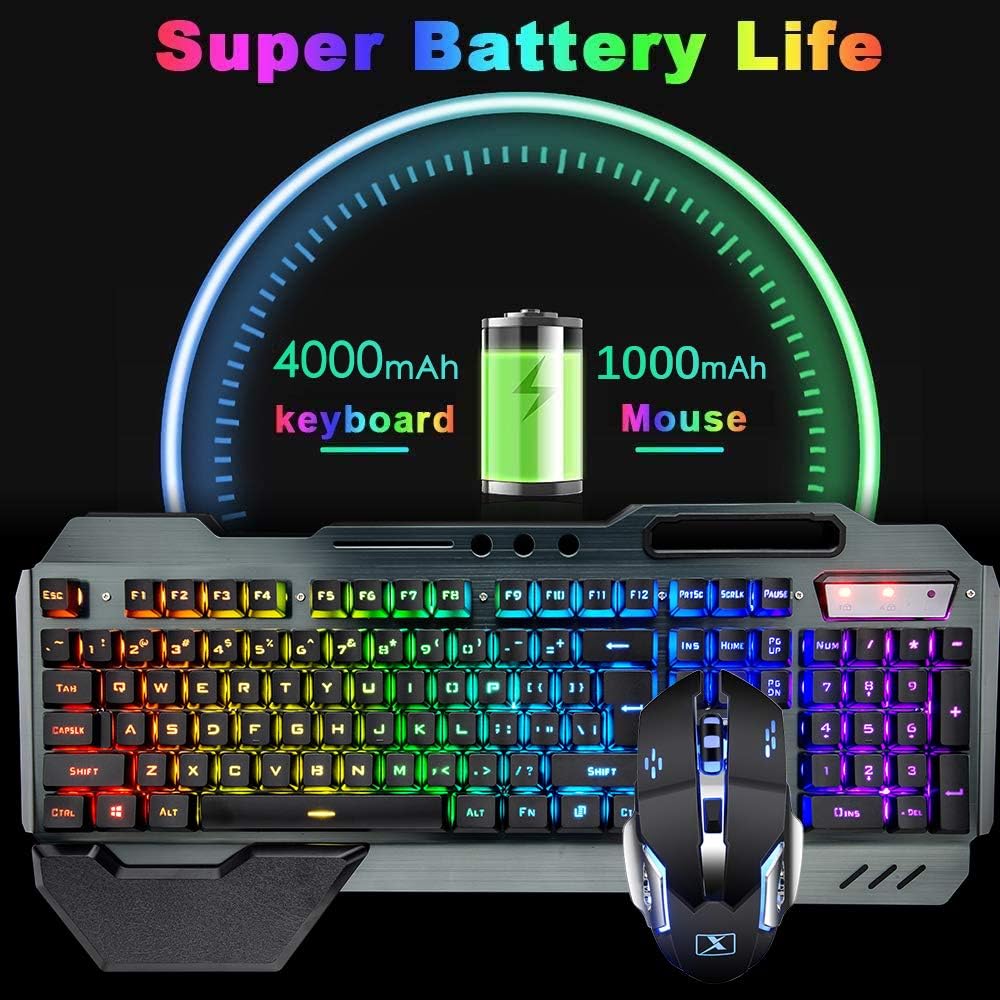K680ワイヤレスゲーミングキーボードとマウスの組み合わせ、 - Gaming Accessories Combo のレビューと価格
