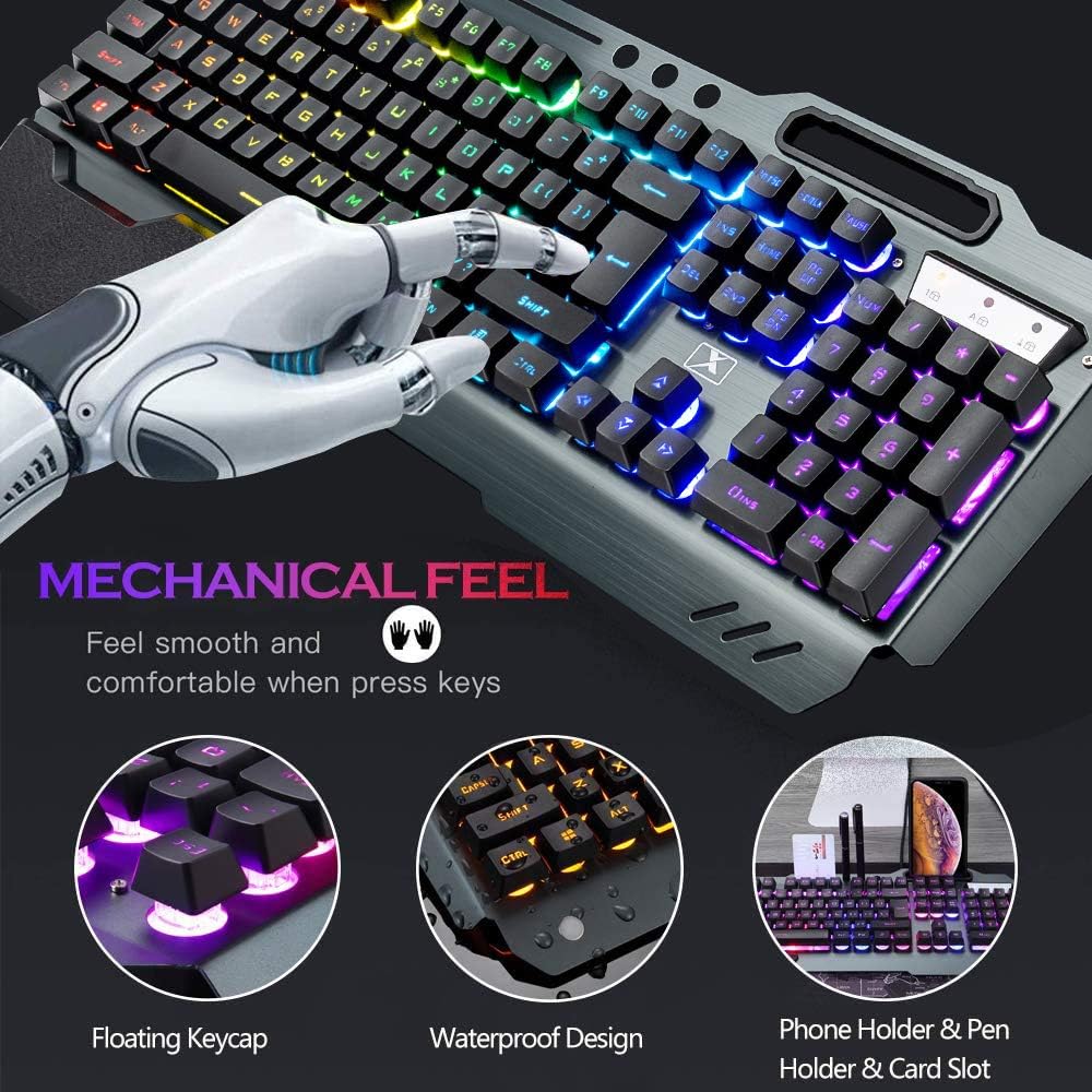 K680ワイヤレスゲーミングキーボードとマウスの組み合わせ、 - Gaming Accessories Combo のレビューと価格