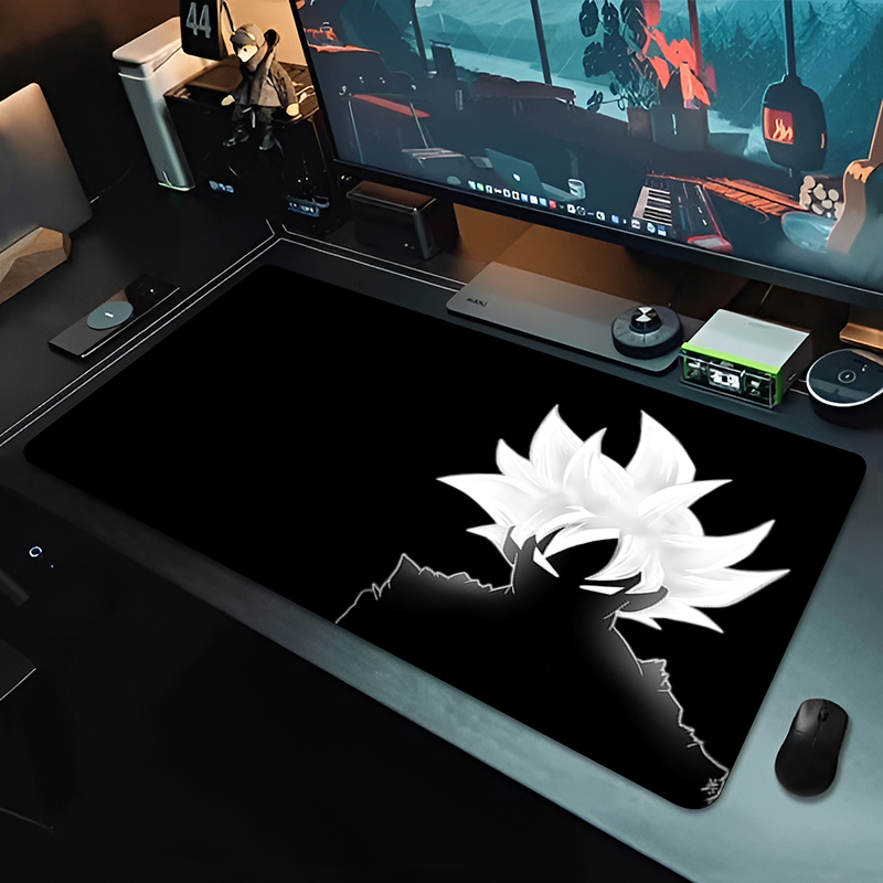 DBZ ブラックアニメマウスパッドドラゴンボール大型 PC  - Gaming Accessories For Desk のレビューと価格