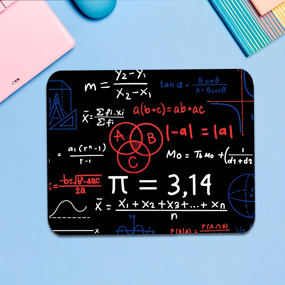 ブランド数学式マウスパッドゴム製滑り止めゲーミングデスクマッ - Gaming Accessories Brands のレビューと価格