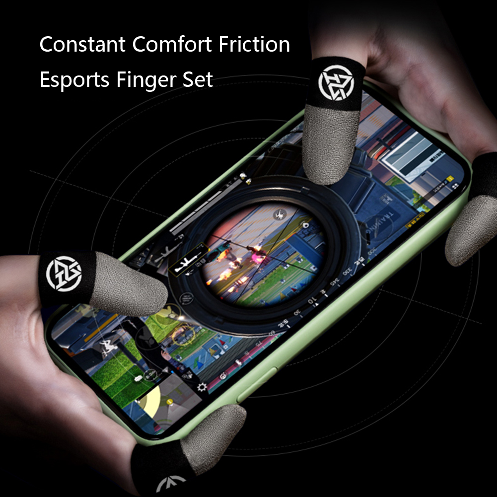 1/2 ペア発光指先カバー汗に強い指先カバー滑り止め敏感なモ - Gaming Accessories In China のレビューと価格