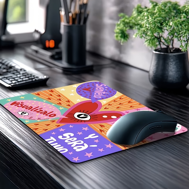 ブランド邪眼マウスパッドアイアンアートノンスリップベースお守 - Gaming Accessories Brands のレビューと価格