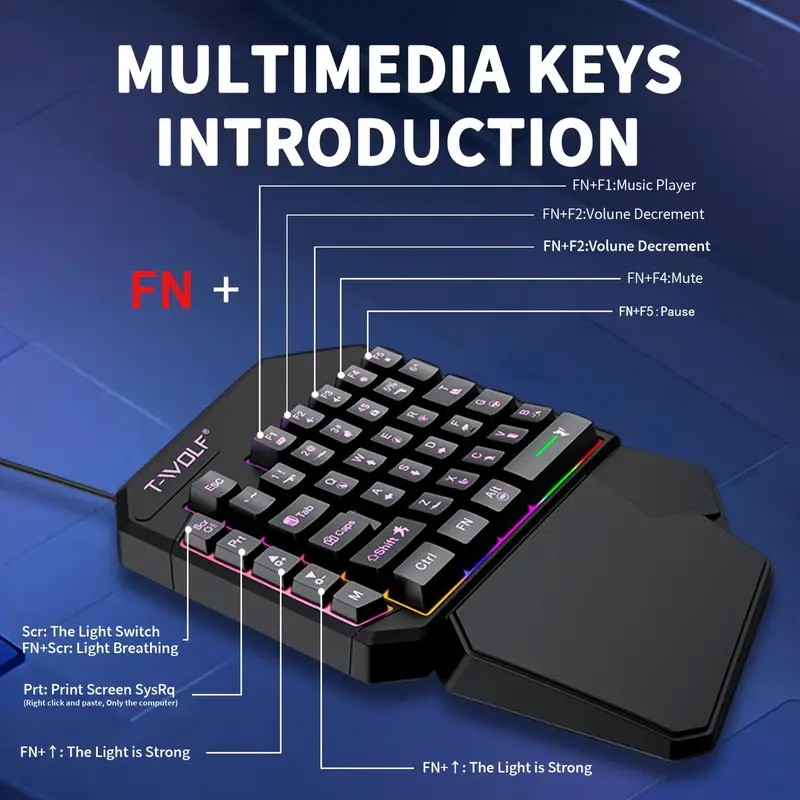 FocusOnPC TF900 2-in-1モバイルゲーミン - Gaming Accessories Combo のレビューと価格