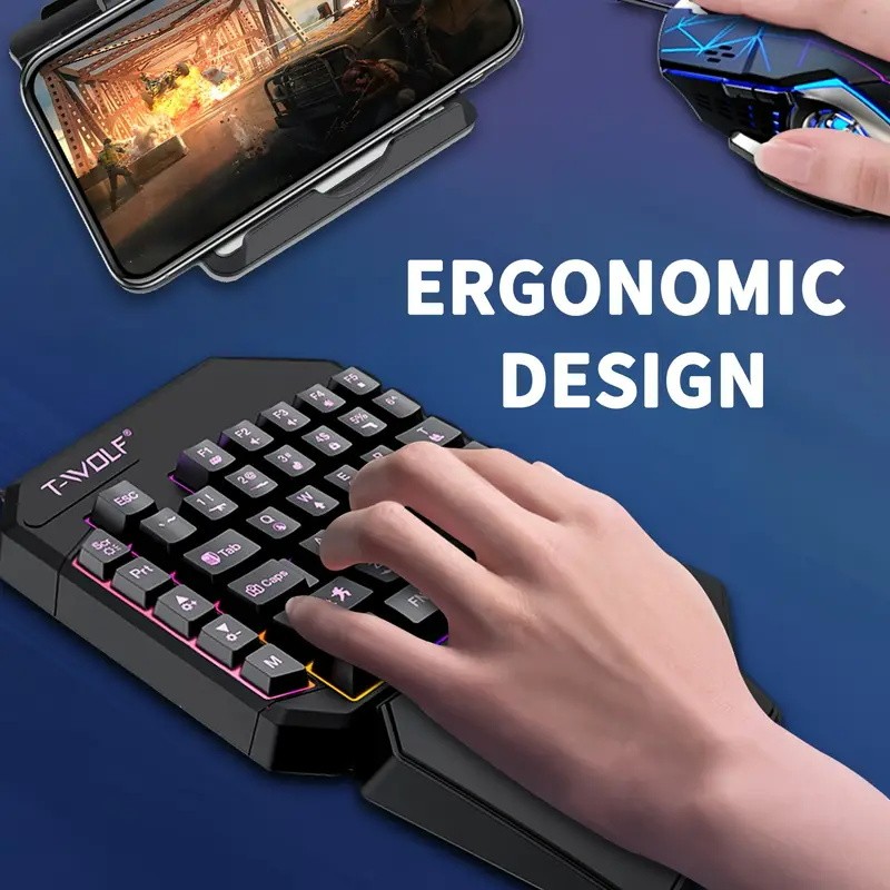 FocusOnPC TF900 2-in-1モバイルゲーミン - Gaming Accessories Combo のレビューと価格