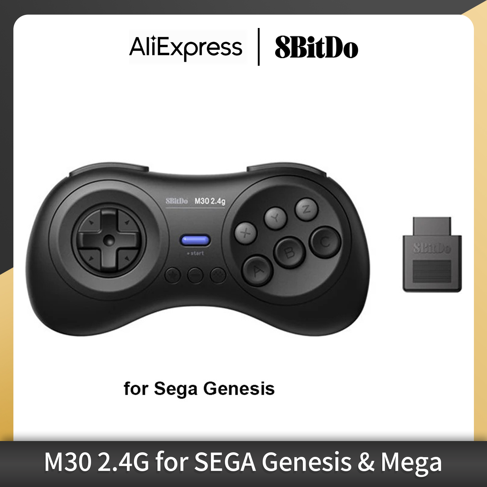 8BitDo M30 2.4G ワイヤレスゲームパッド ゲー - Gaming Accessories Driving のレビューと価格