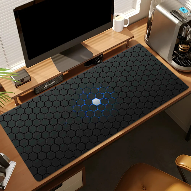 六角大型ゲーミングマウスパッド長方形 XXL 900 × 4 - Gaming Accessories For Desk のレビューと価格