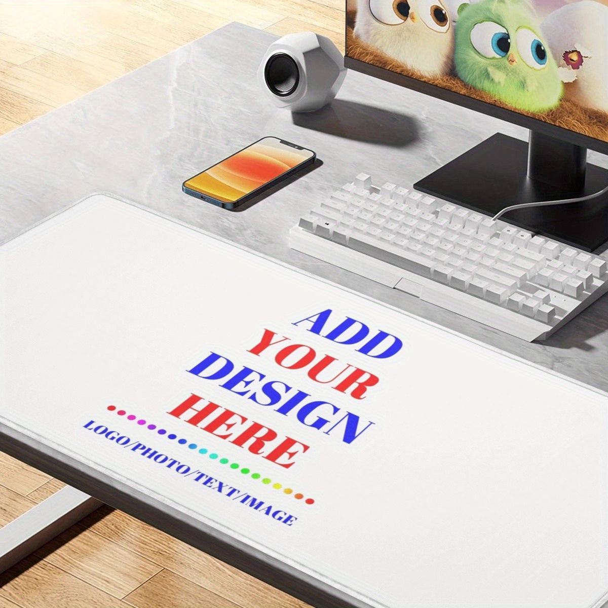 パーソナライズされたカスタムマウスパッド 防水 滑り止めゴム - Gaming Accessories For Desk のレビューと価格