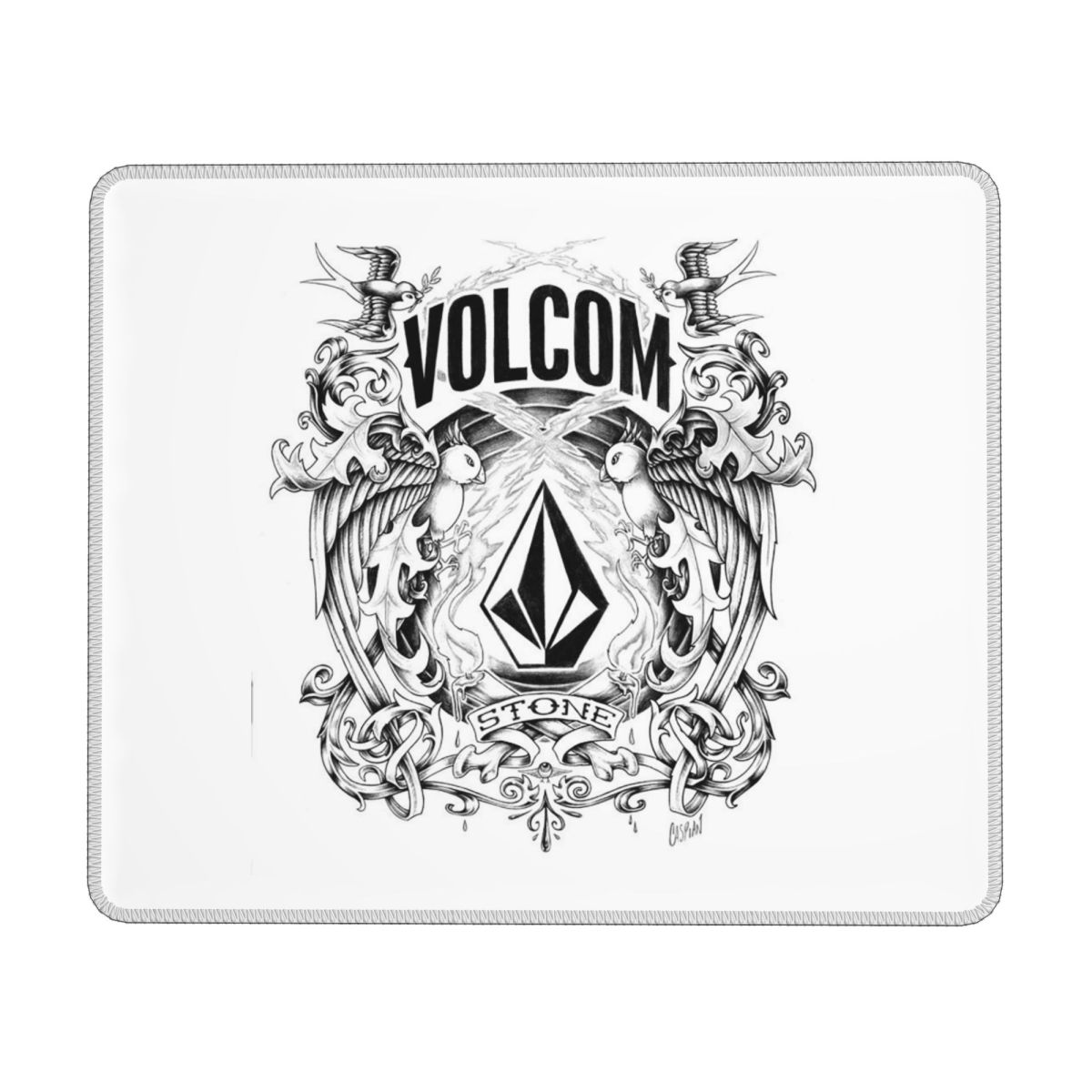 V-Volcom ロゴ マルチサイズ マウスパッド コンピュ - Gaming Accessories Logo のレビューと価格