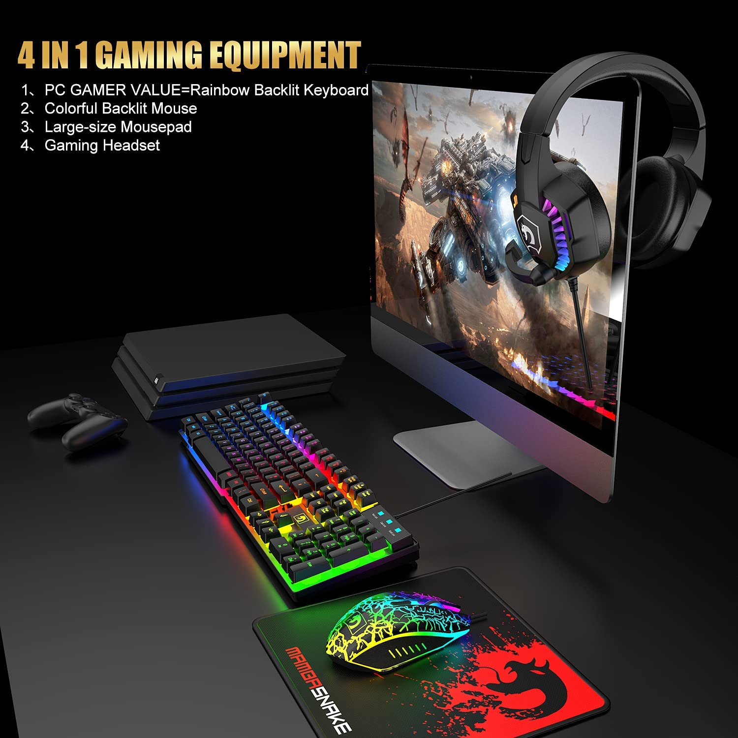 MAMBASNAKE X ZIYOULANG T11 UKレ - Gaming Accessories Combo のレビューと価格