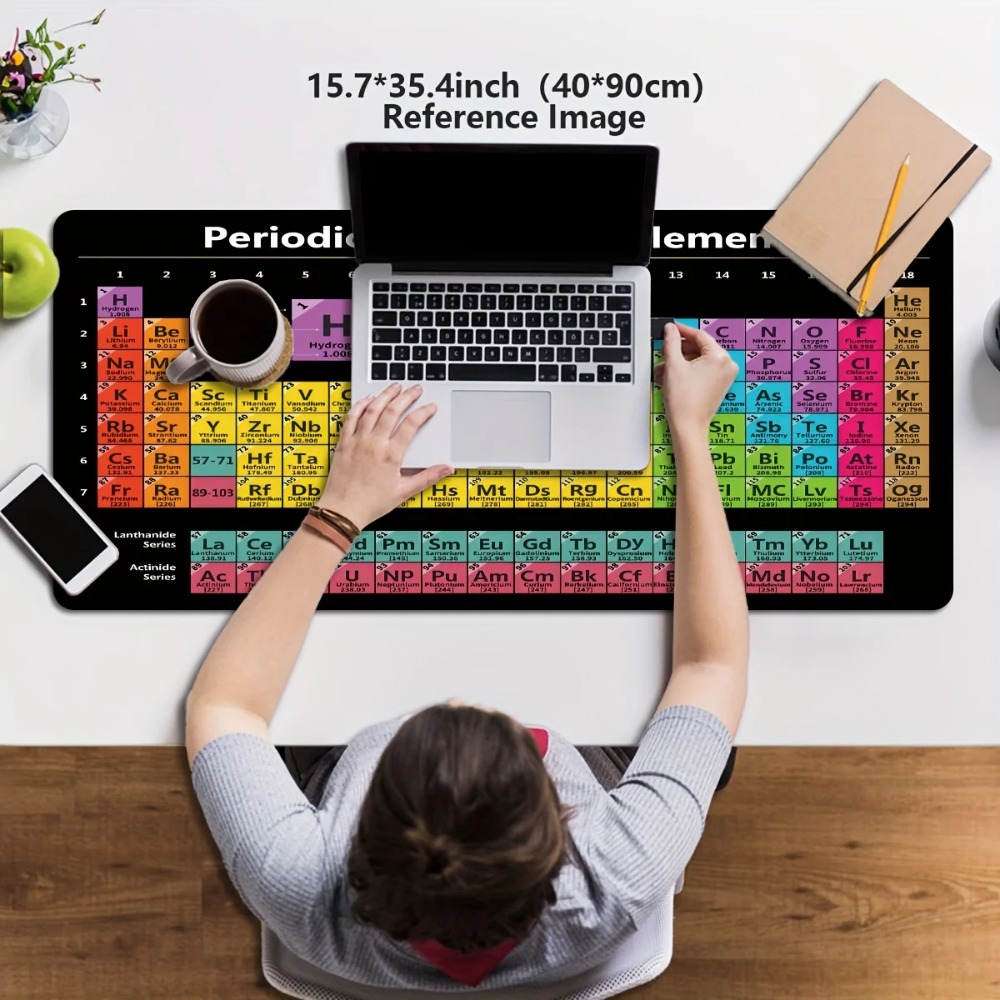 ブランド周期表ゲーミングマウスパッド大型滑り止めゴムデスクマ - Gaming Accessories Brands のレビューと価格