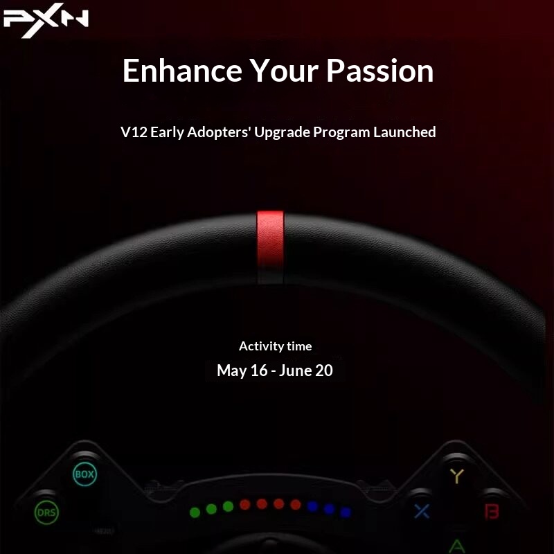 PXN VD10 ゲームステアリングホイール サーボダイレク - Gaming Accessories Driving のレビューと価格